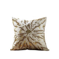 Luxe Collection Starburst Gold Foil Hand Beaded Velvet Pillow